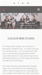 Mobile Screenshot of colourbarstudio.com